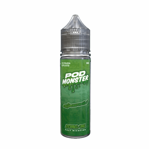 Shop Pod Monster Salts Spearmint Synthetic Vape Juice 60ml in australian