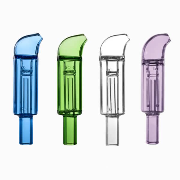 Shop POTV Glass Curved Mini Bubbler in australian