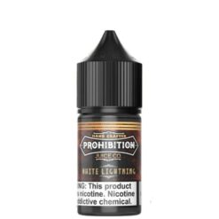 Shop Prohibition Juice White Lightning 30ml Nic Salt Vape Juice in australian