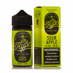 Shop The Hype Sour Apple 100ml Vape Juice in australian