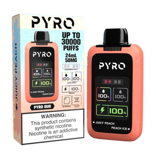 Shop Pyro Duo 30000 Disposable Vape (5%, 30000 Puffs) in australian