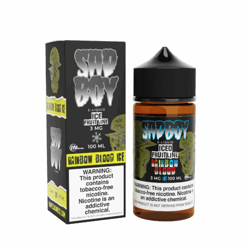 Shop Sadboy Rainbow Blood Ice 100ml Vape Juice in australian