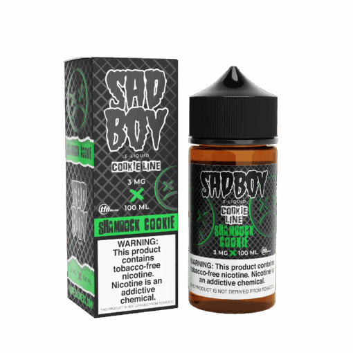 Shop Sadboy Shamrock Cookie 100ml Vape Juice in australian