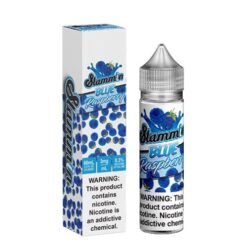 Shop Slammin Blue Raspberry 60ml Vape Juice in australian