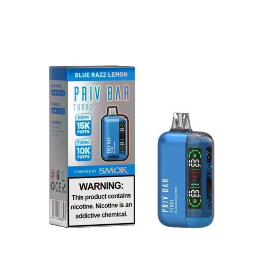 Shop SMOK PRIV Bar Turbo Disposable Vape (5%, 15000 Puffs) in australian