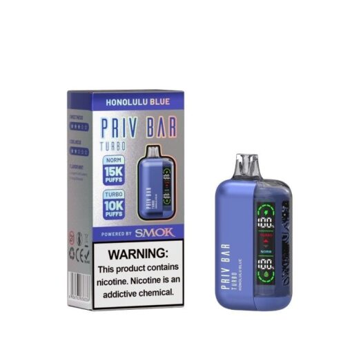 Shop SMOK PRIV Bar Turbo Disposable Vape (5%, 15000 Puffs) in australian