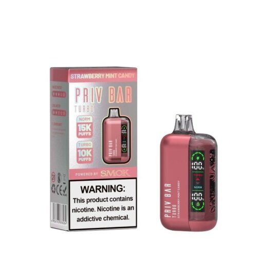 Shop SMOK PRIV Bar Turbo Disposable Vape (5%, 15000 Puffs) in australian