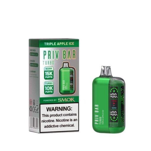 Shop SMOK PRIV Bar Turbo Disposable Vape (5%, 15000 Puffs) in australian