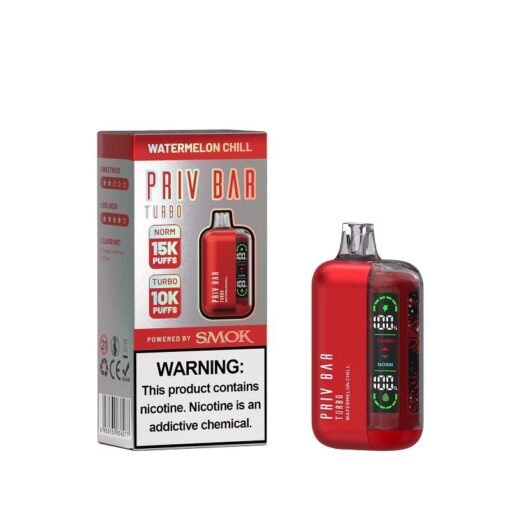 Shop SMOK PRIV Bar Turbo Disposable Vape (5%, 15000 Puffs) in australian