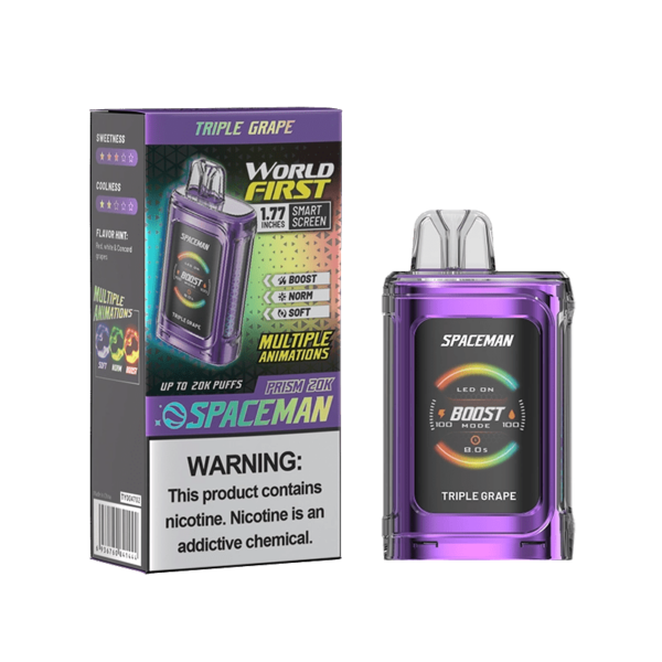 Shop SMOK Spaceman Prism 20K Disposable Vape (5%, 20000 Puffs) in australian