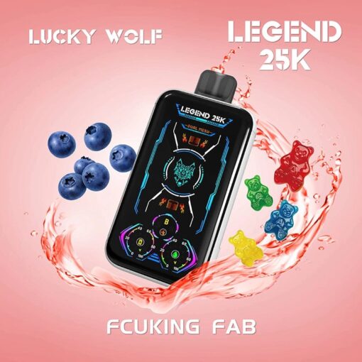 Shop SnowWolf Lucky Wolf Legend 25K Disposable Vape (5%, 25000 Puffs) in australian