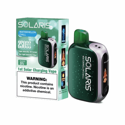 Shop Solaris 25000 Disposable Vape (5%, 25000 Puffs) in australian
