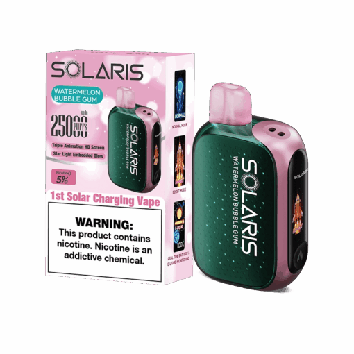 Shop Solaris 25000 Disposable Vape (5%, 25000 Puffs) in australian