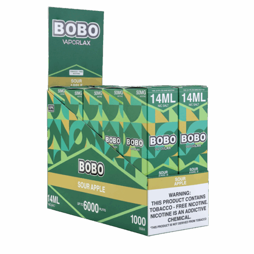 Shop Sour Apple BOBO Vape in australian
