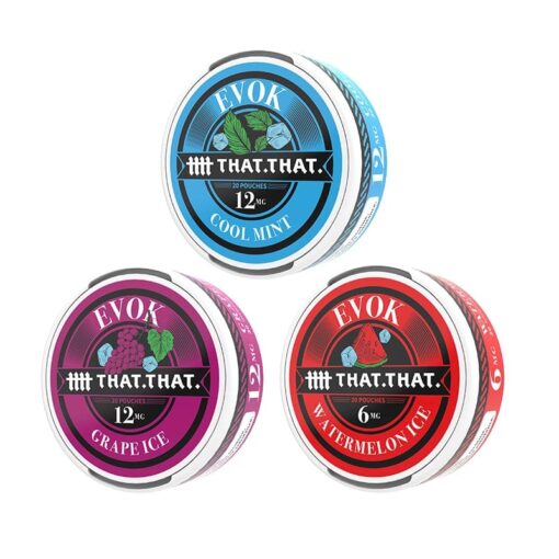 Shop THATTHAT Evok Nicotine Pouches in australian
