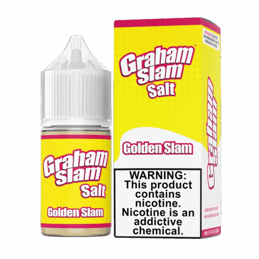 Shop Graham Slam Salts Golden Slam 30ml Nic Salt Vape Juice in australian