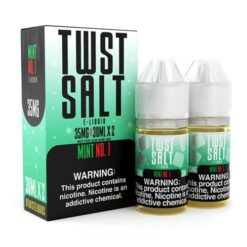 Shop Mint No.1 2x 30ml (60ml) Nic Salt Vape Juice - Twist E-Liquids in australian