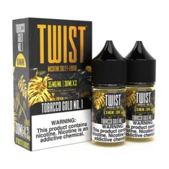 Shop Tobacco Gold No.1 2x 30ml (60ml) Nic Salt Vape Juice - Twist E-Liquids in australian