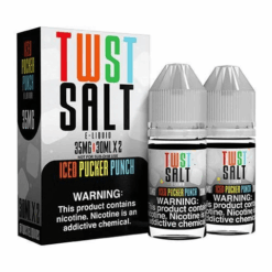 Shop Twist E-liquids TWST Salt Iced Pucker Punch 2x30ml 35MG Salt Nic in australian