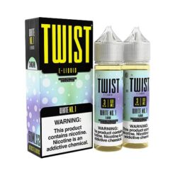 Shop White No.1 2x 60ml (120ml) Vape Juice - Twist E-Liquids in australian
