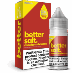 Shop Vapetasia Better Salt Strawberry Banana TFN Salt Vape Juice 30ml in australian