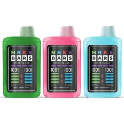 Shop MNKE Bars XL 25K Disposable Vape (0% & 5%, 25000 Puffs) in australian