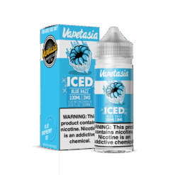 Shop Vapetasia Killer Fruits ICED Blue Razz 100ml Vape Juice in australian