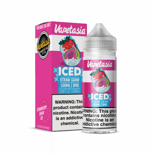 Shop Vapetasia Killer Fruits ICED Straw Guaw 100ml Vape Juice in australian
