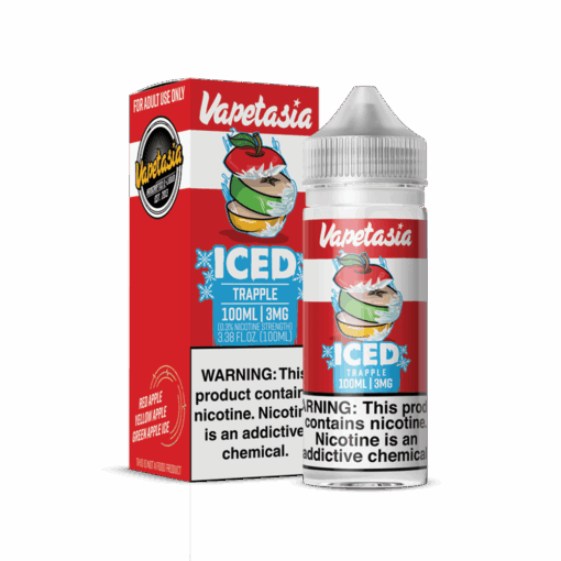 Shop Vapetasia Killer Fruits ICED Trapple 100ml Vape Juice in australian