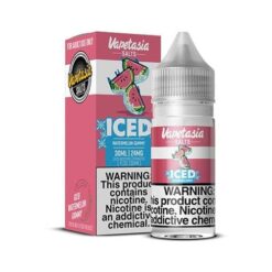 Shop Vapetasia Killer Fruits ICED Watermelon Gummy 30ml Nic Salt Vape Juice in australian