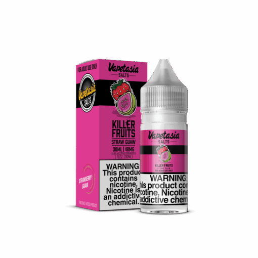 Shop Vapetasia Salts Killer Fruits Straw Guaw 30ml Nic Salt Vape Juice in australian