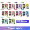 Shop VAPGO BAR X 12K Disposable Vape (5%, 12000 Puffs) in australian