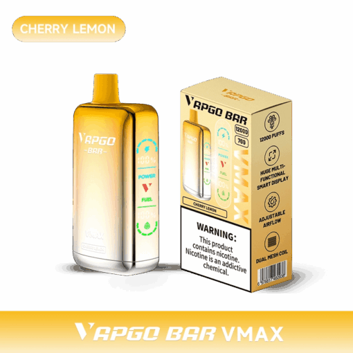 Shop VAPGO BAR Vmax Disposable Vape (5%, 12000 Puffs) in australian
