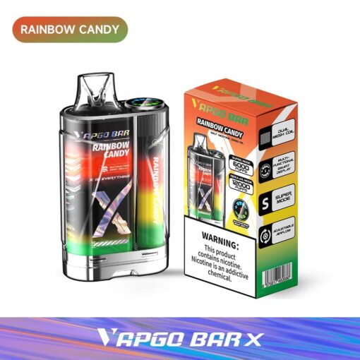 Shop VAPGO BAR X 12K Disposable Vape (5%, 12000 Puffs) in australian