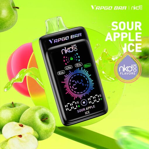 Shop VAPGO BAR x Naked 100 Panora 25000 Disposable Vape (5%, 25000 Puffs) in australian
