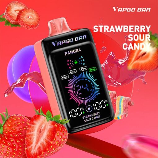 Shop VAPGO BAR x Naked 100 Panora 25000 Disposable Vape (5%, 25000 Puffs) in australian