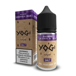 Shop Yogi Salts Blackberry Granola Nic Salt Vape Juice 30ml in australian