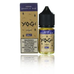 Shop Yogi Salts Blueberry Granola Bar 30ml Nic Salt Vape Juice in australian