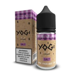 Shop Yogi Salts Grape Jam Granola Nic Salt Vape Juice 30ml in australian