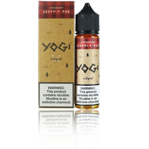 Shop Yogi Strawberry Granola Bar 60ml Vape Juice in australian